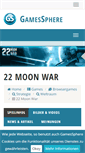 Mobile Screenshot of 22-moon-war.gamessphere.de